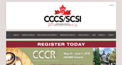 Desktop Screenshot of canadiancriticalcare.org